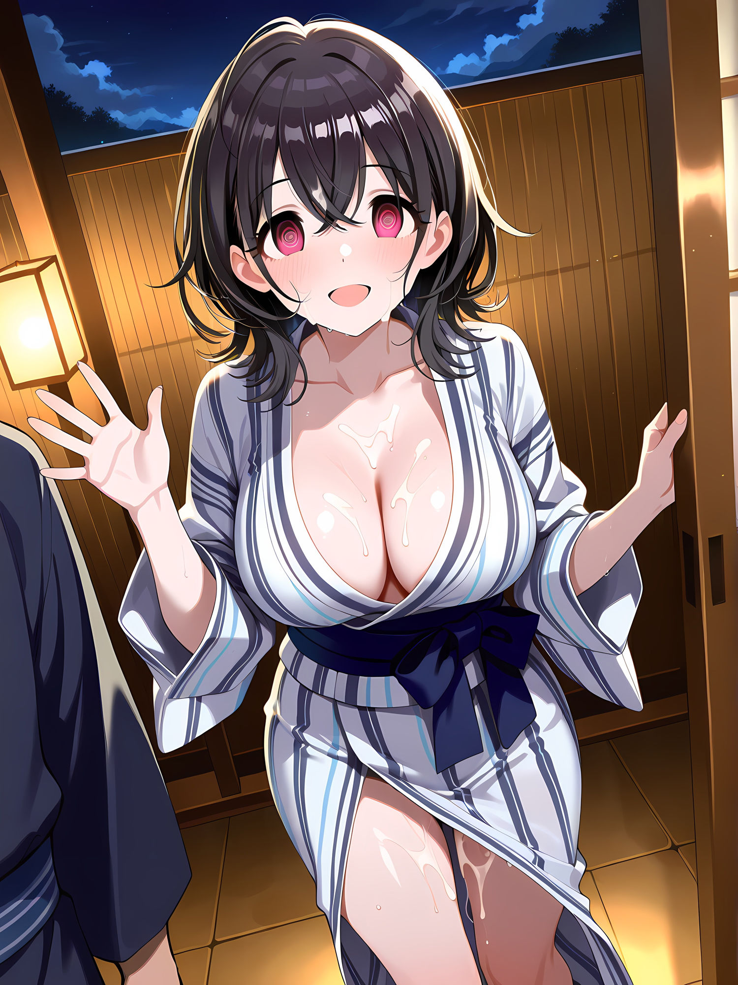 催○使って他人の彼女と温泉ックス!210