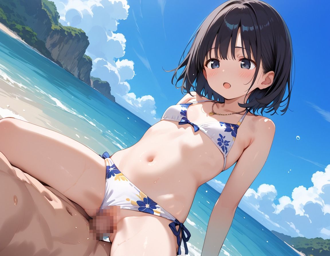 サンプル画像2:青姦天国〜南の島で俺だけのハーレム形成！〜(性ソープ王国) [d_575688]