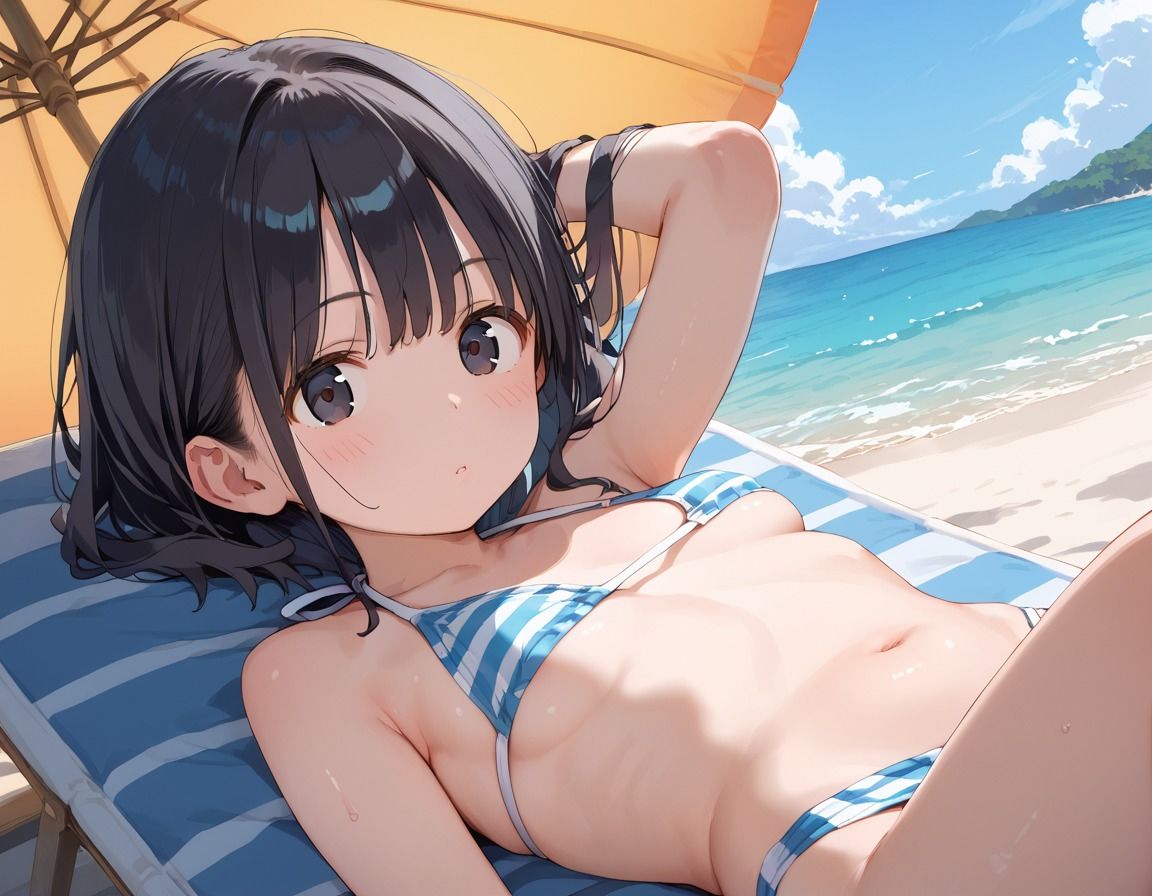 サンプル画像2:臨海学校で性教育の実践〜パラダイスはここにあった〜(性ピンサロ学園) [d_575695]