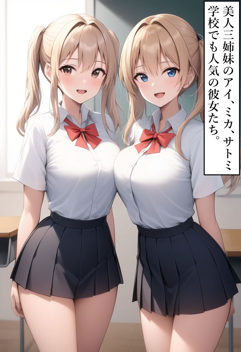 サンプル画像1:女子校生機械姦  〜改造された三姉妹〜(AI picture factory) [d_575712]