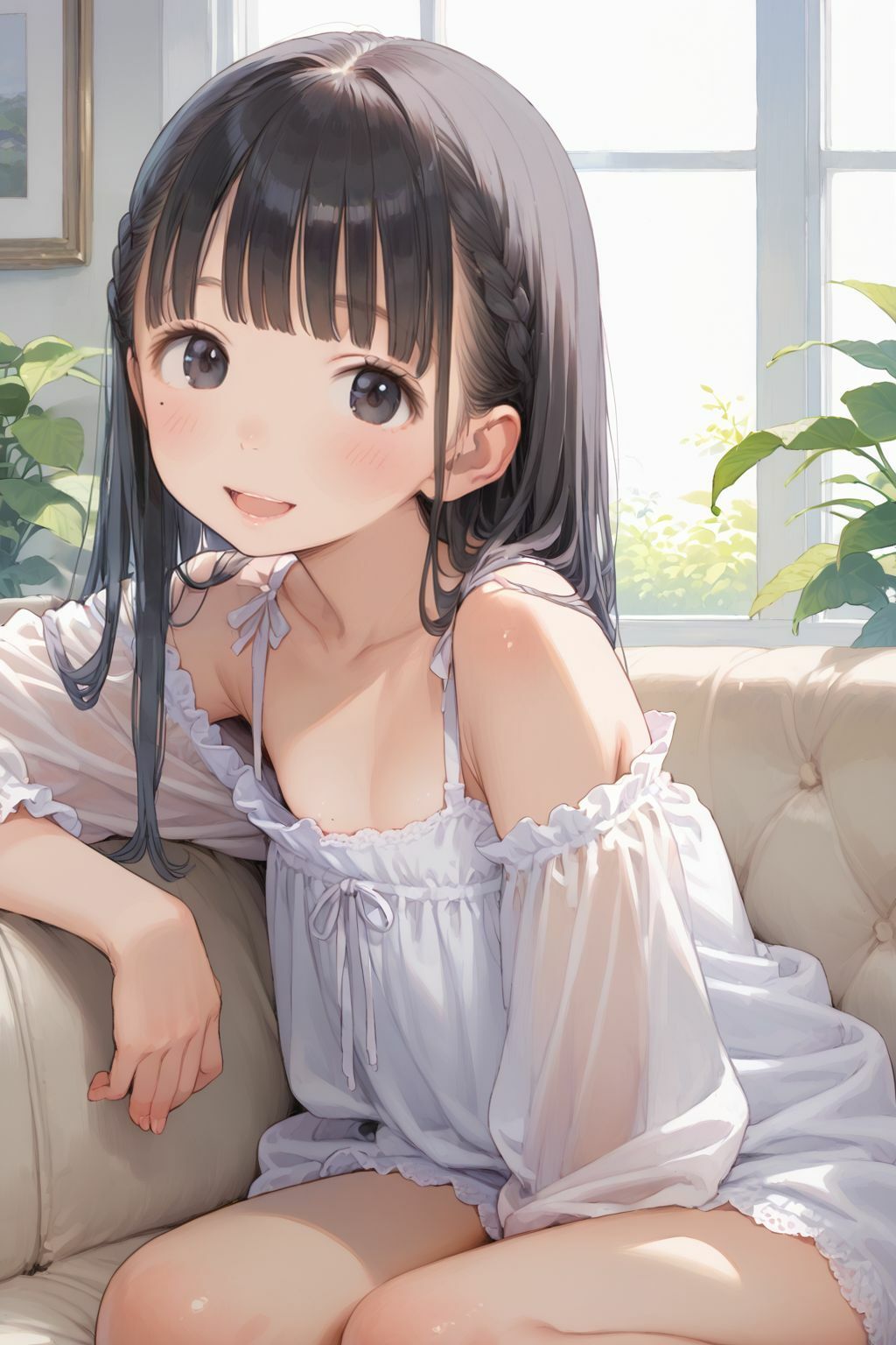 サンプル画像1:生意気少女を俺専用のメイドにして性教育する話(ましゅまろみるく) [d_575735]