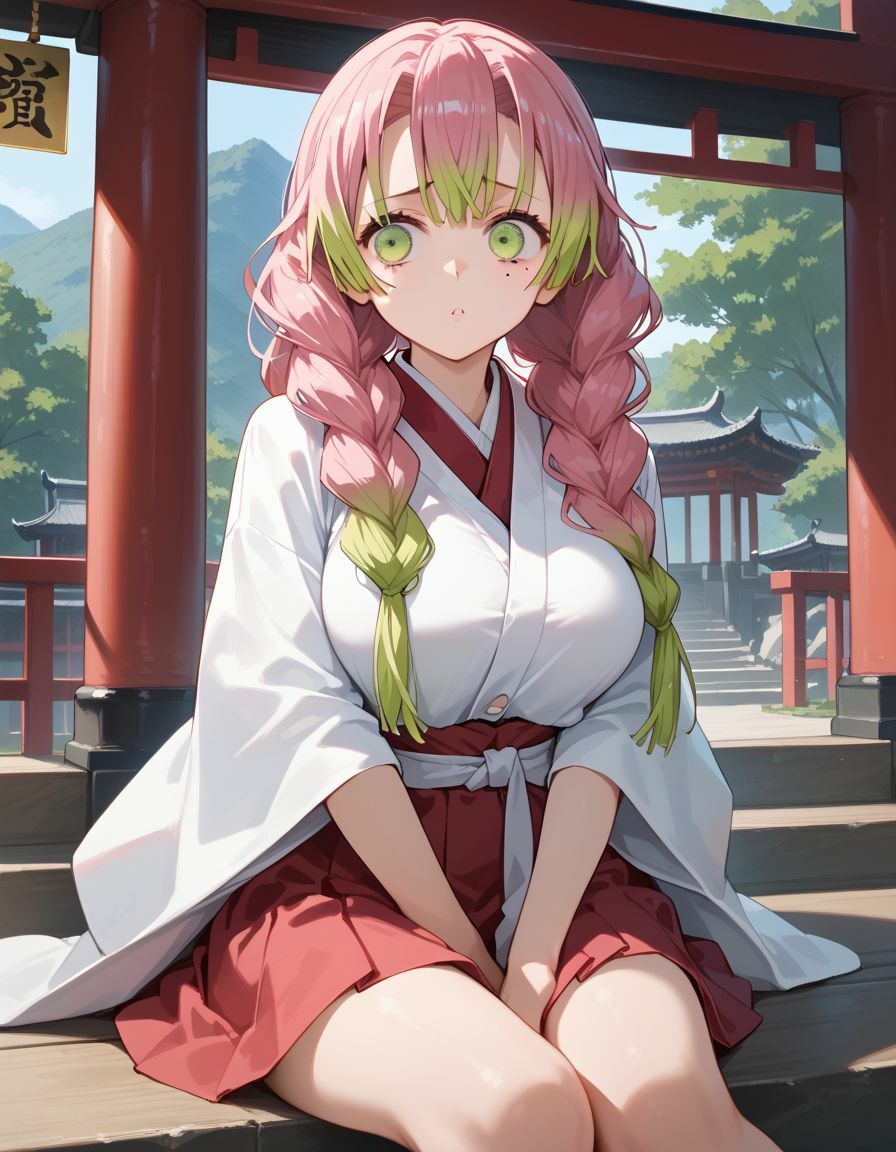 サンプル画像3:蜜璃色 甘○寺蜜璃 イラスト集(ShoArt) [d_575759]