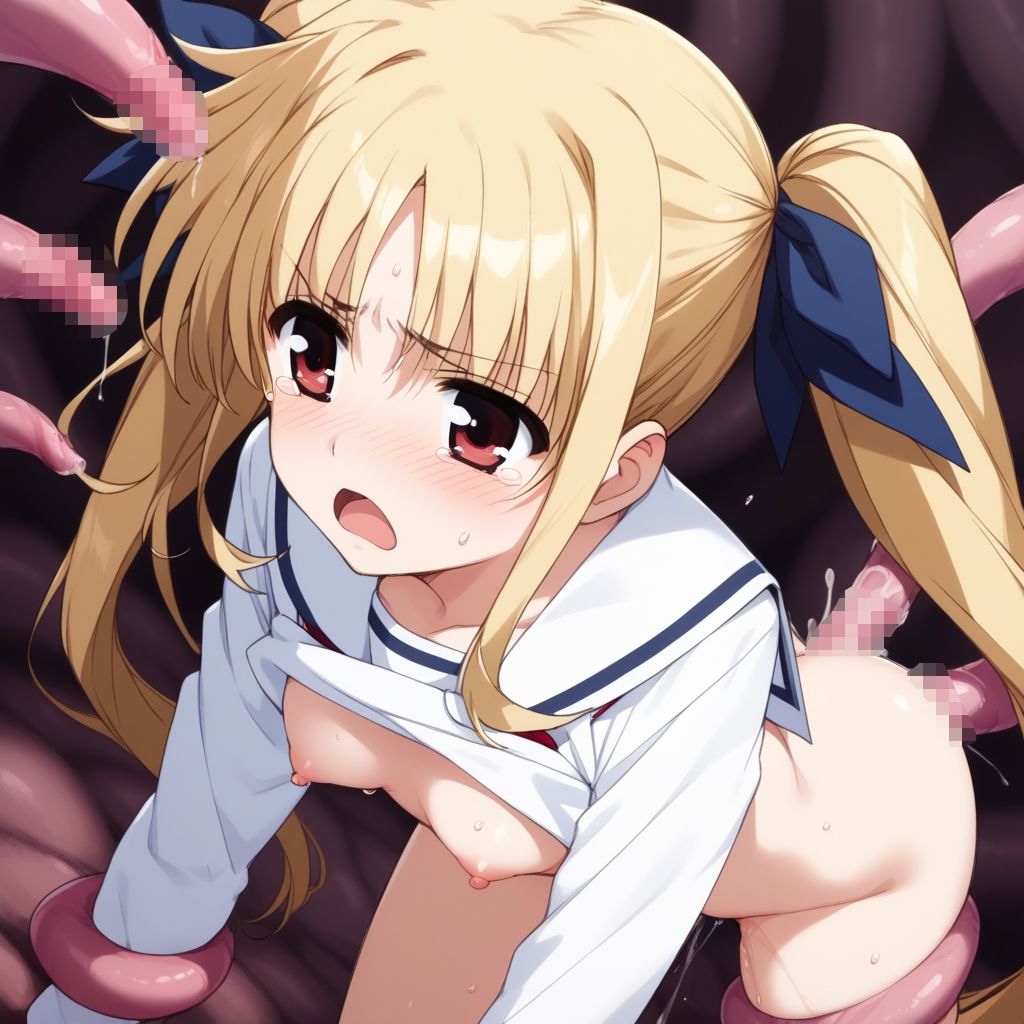 サンプル画像2:触手幻想 -触手少女・リリカルしょくしゅ-(触手大帝) [d_575813]