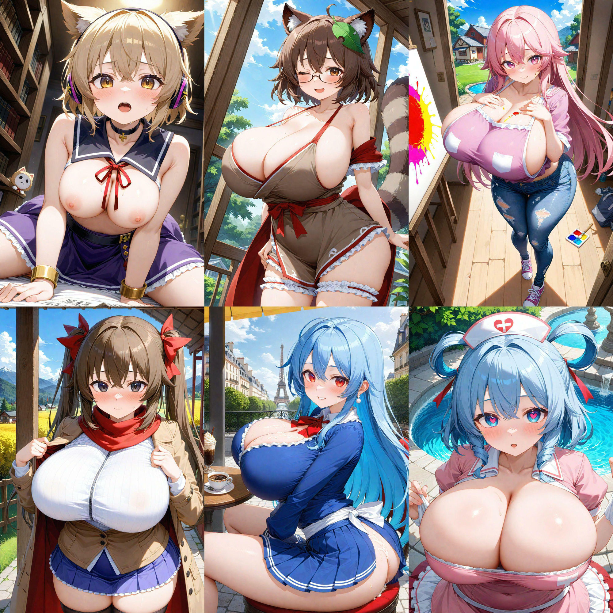 サンプル画像2:ノーモザイク！東方神霊廟キャラの誘惑(NOTモザイク製作所) [d_575832]