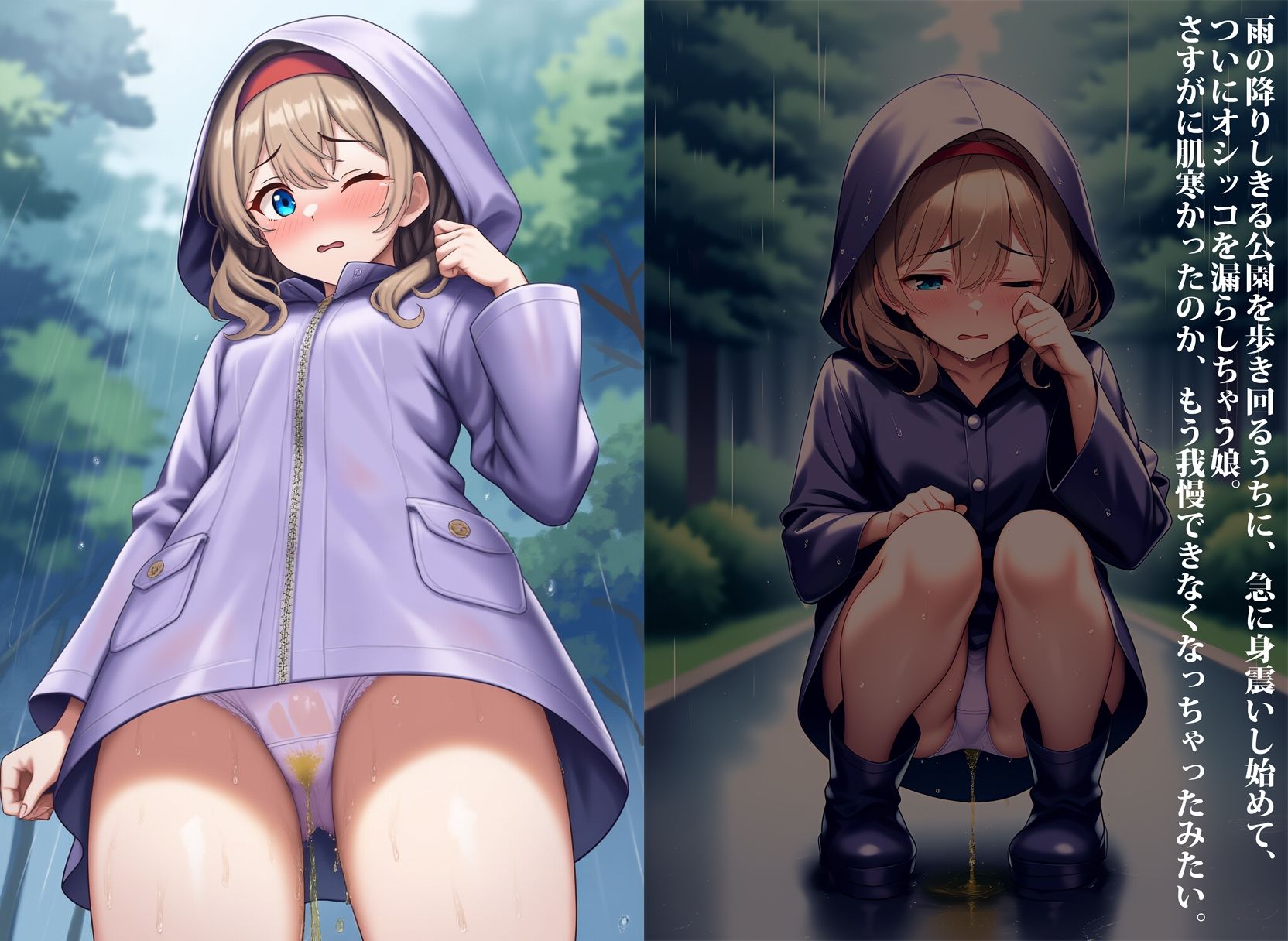 サンプル画像5:お漏らし母娘、羞恥のオムツモデルデビュー(性癖ユガ芽) [d_575838]