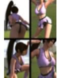 【TD100】元祖セクシー女性格闘家『不知火舞（しらぬいまい）』の写真集SexyNinja-34