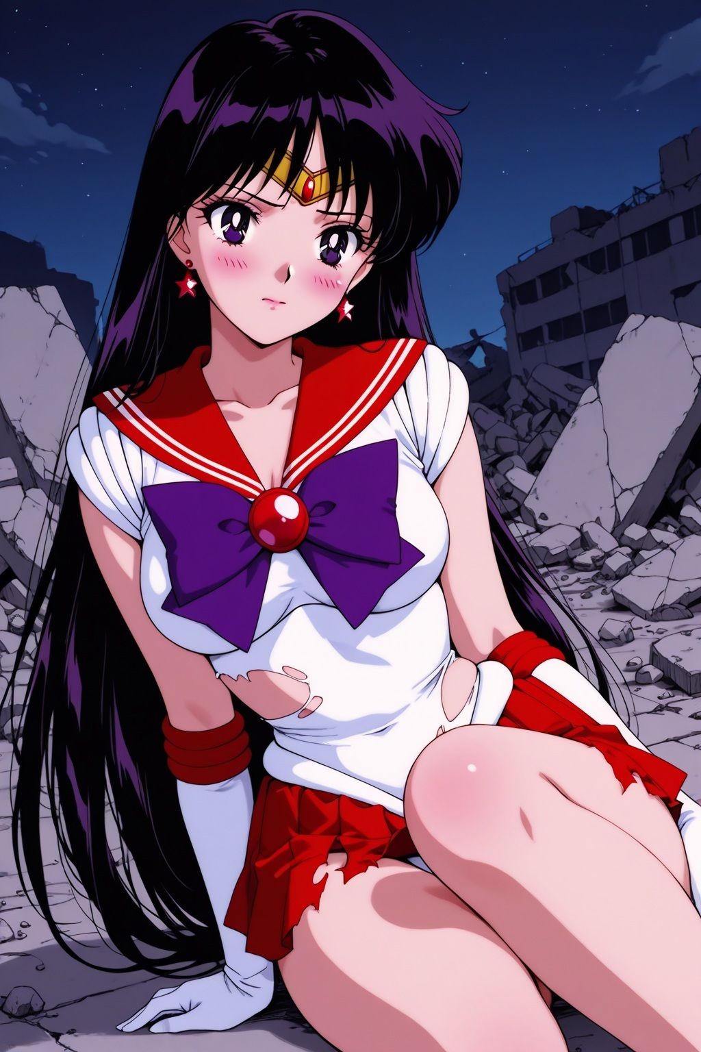 サンプル画像1:敗北ヒロイン 美少女戦士マーズの陥落(ファルコンα) [d_575866]