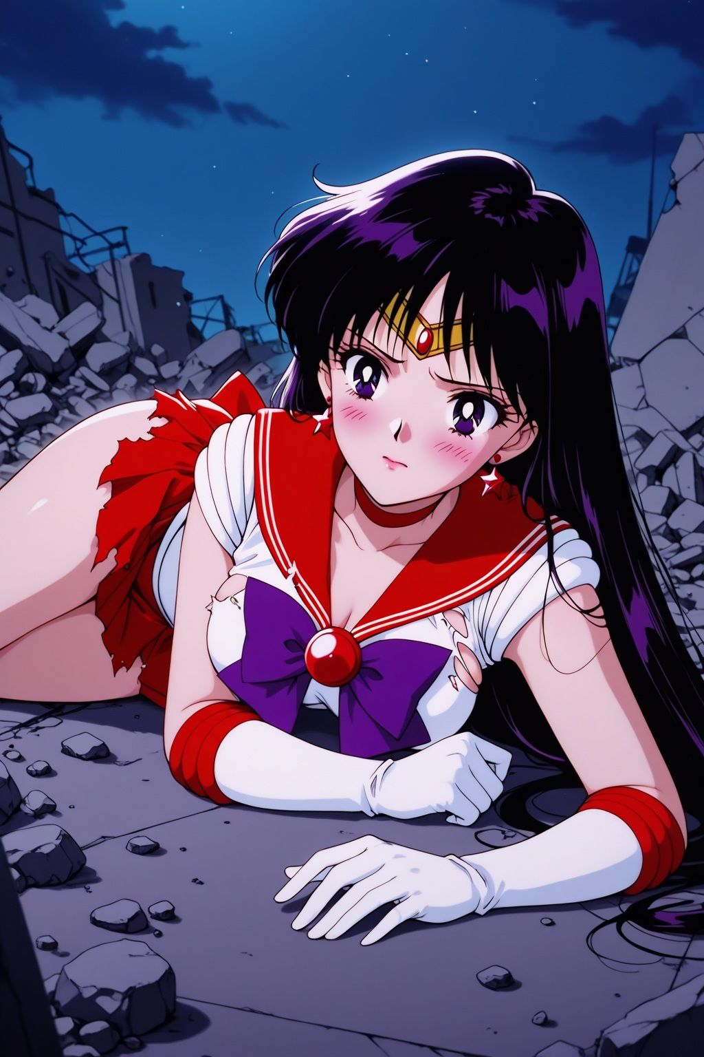 サンプル画像2:敗北ヒロイン 美少女戦士マーズの陥落(ファルコンα) [d_575866]