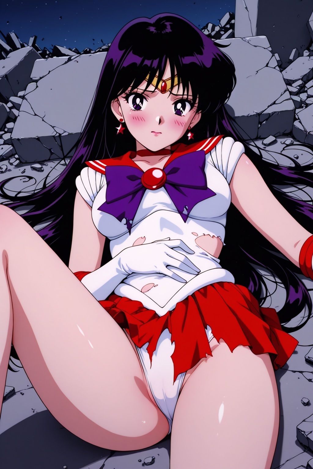 敗北ヒロイン 美少女戦士マーズの陥落3