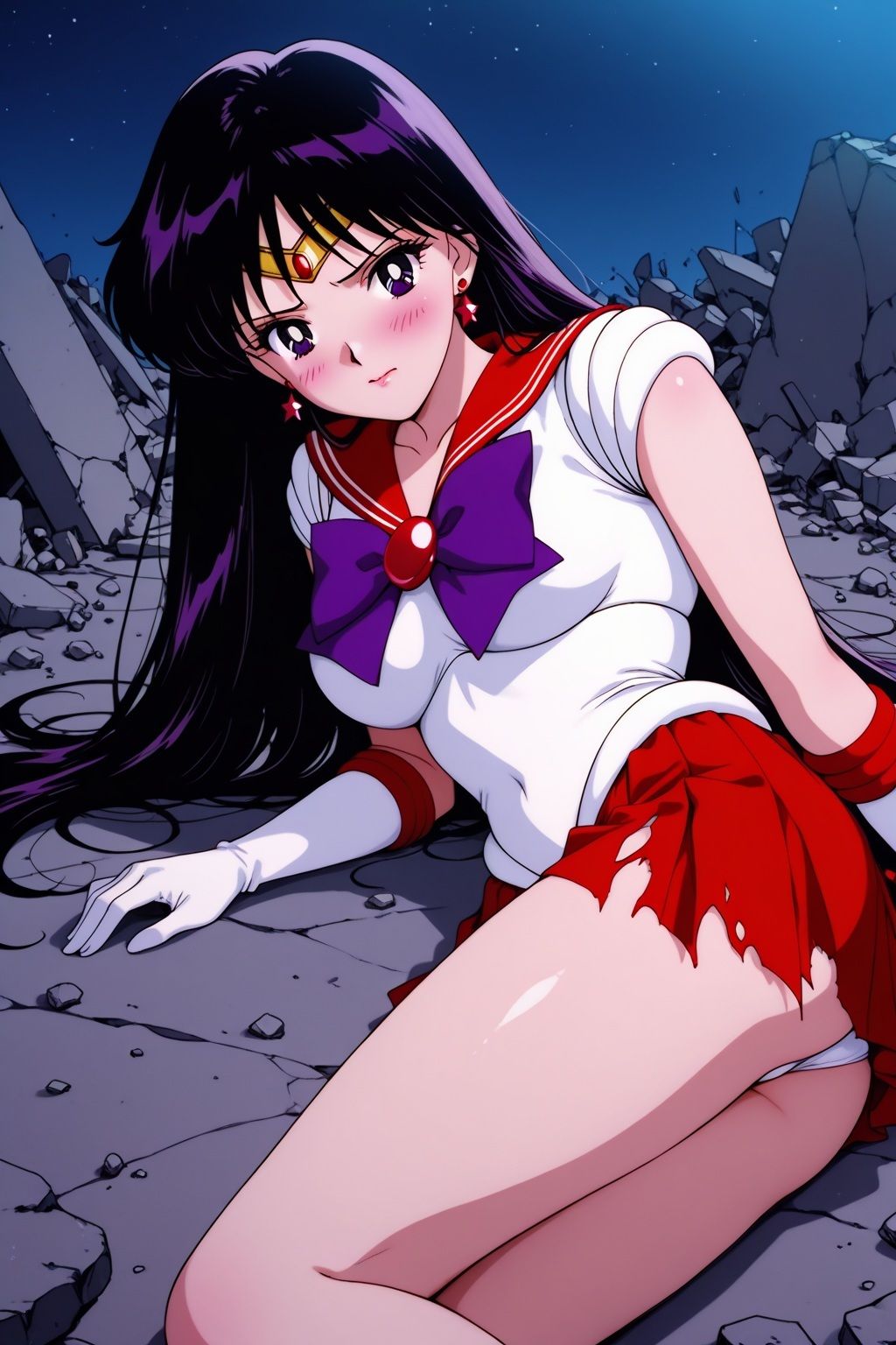 敗北ヒロイン 美少女戦士マーズの陥落4