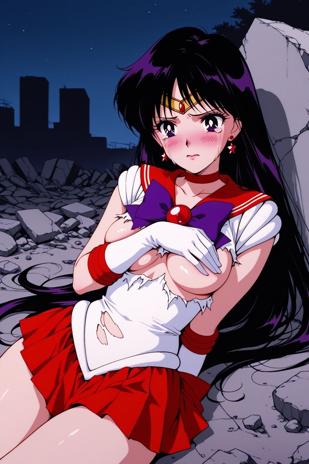 敗北ヒロイン 美少女戦士マーズの陥落5