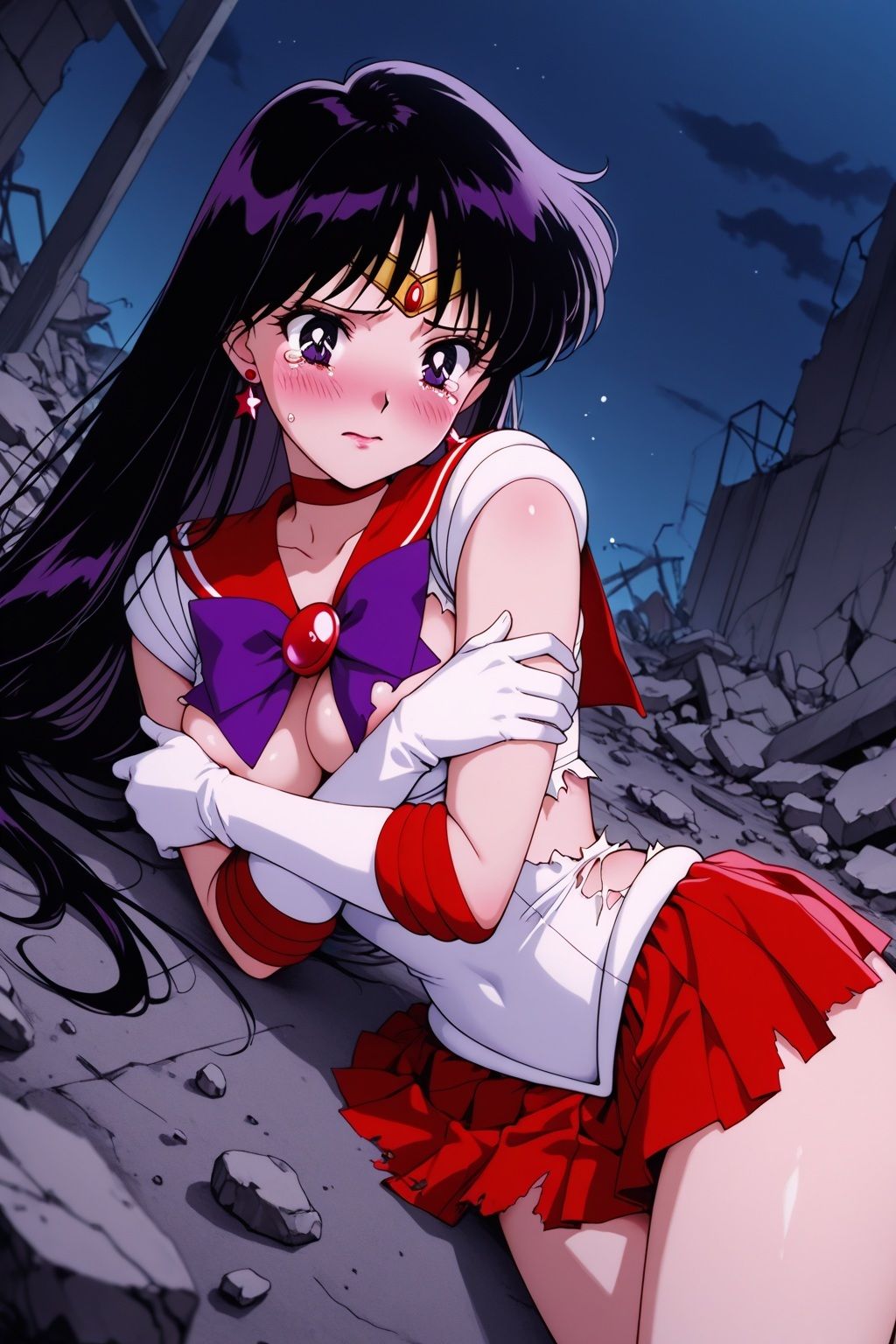 サンプル画像6:敗北ヒロイン 美少女戦士マーズの陥落(ファルコンα) [d_575866]