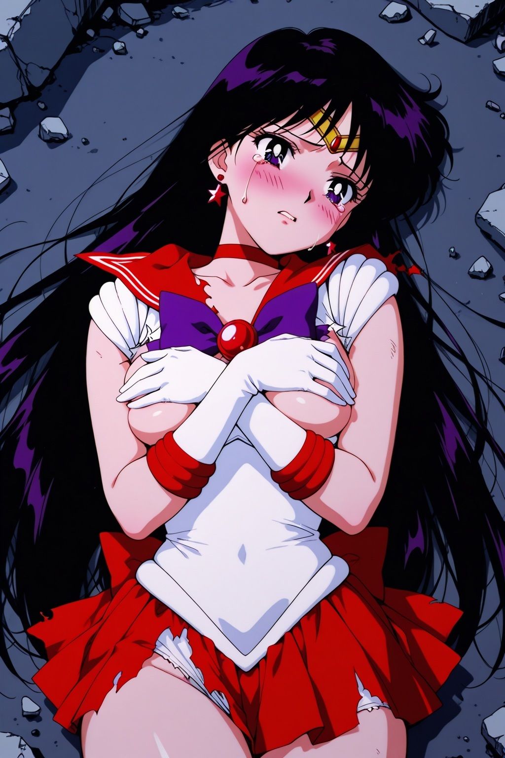 敗北ヒロイン 美少女戦士マーズの陥落7