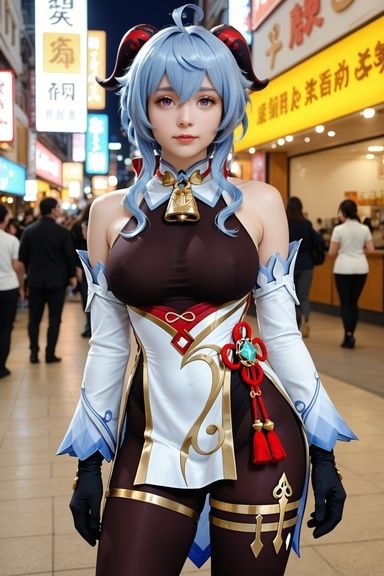 サンプル画像1:甘◯ えちえちコスプレ(コスプレ研究所) [d_575892]