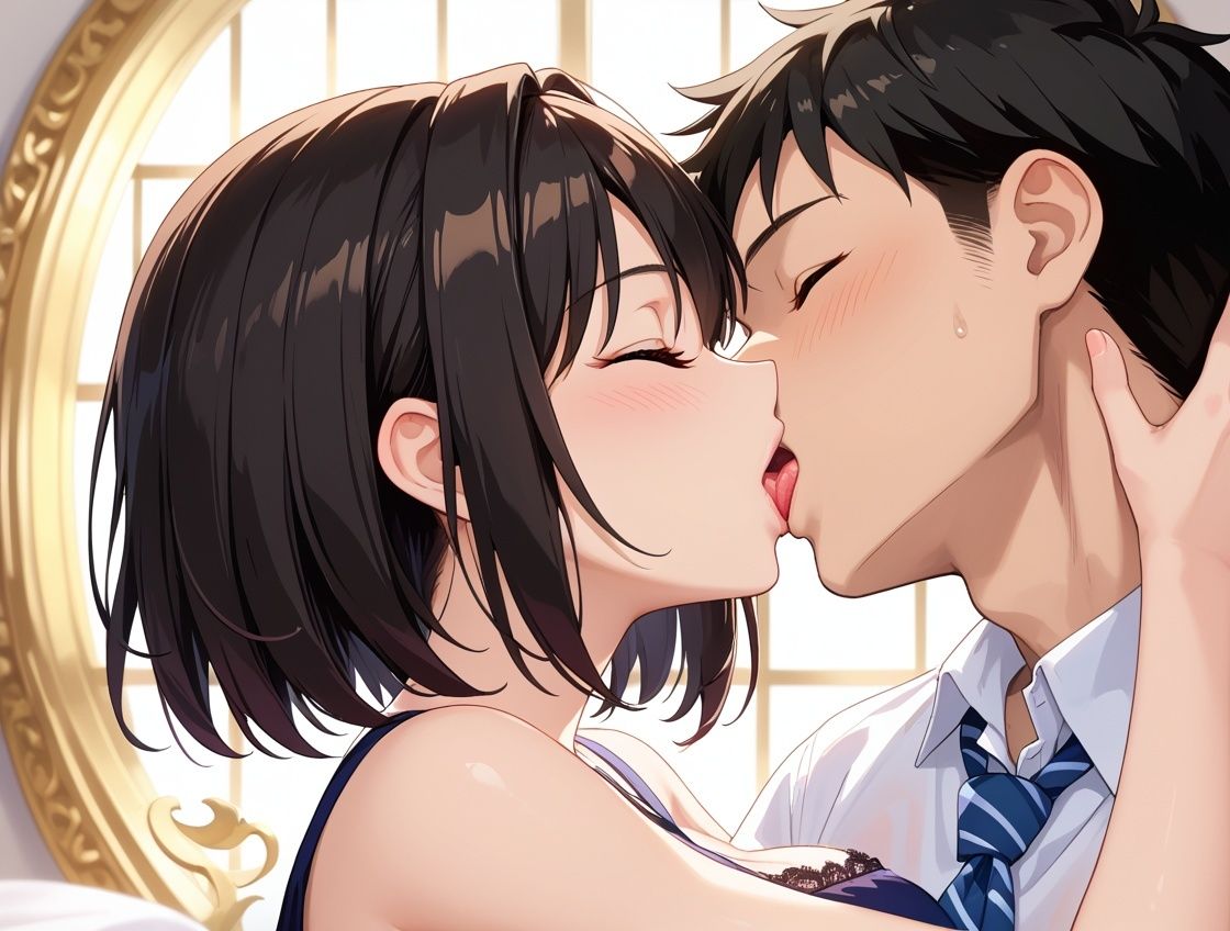 サンプル画像3:ボーイッシュな妹が脱いだら凄かったので何度もラブラブ生ハメ交尾しまくった話(ホムラ) [d_575971]