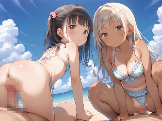 褐色ロリっ子たちと汗だく子作りセックス7