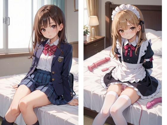 サンプル画像1:お兄ちゃん専用オナホメイド(夜ノ蜜) [d_576044]