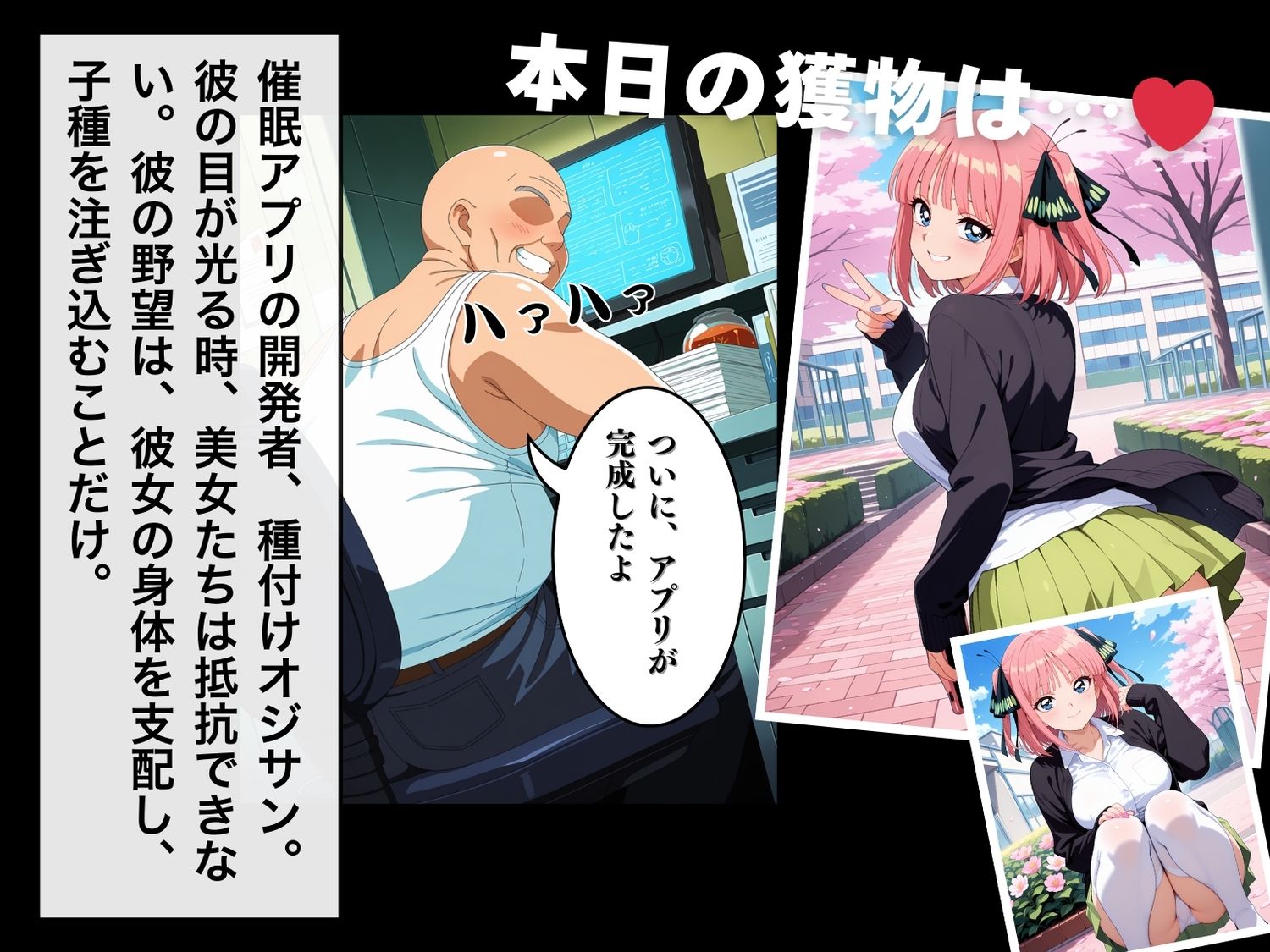 【催●・寝取られ・妊娠】五等分◯花嫁  中野 二◯ 画像1