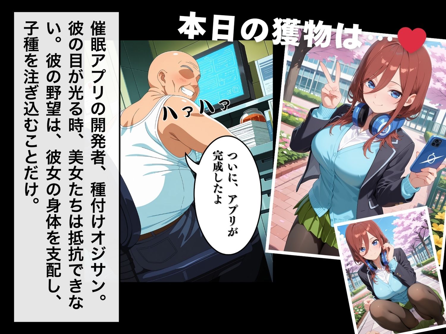 サンプル画像1:【催●・寝取られ・妊娠】五等分◯花嫁  中野 三◯(チュンチュン革命団) [d_576099]