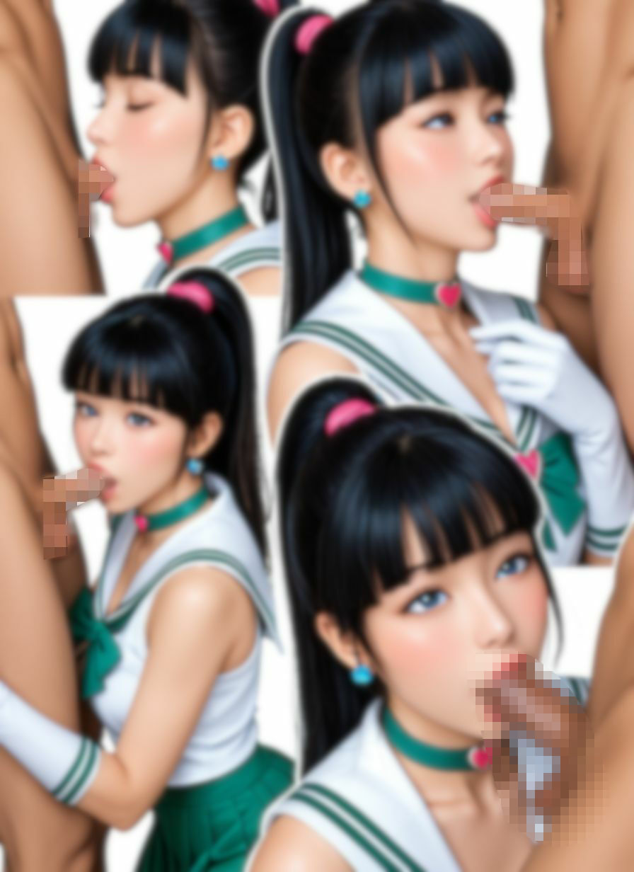 触手と戦うセーラー戦士に中出し 画像6