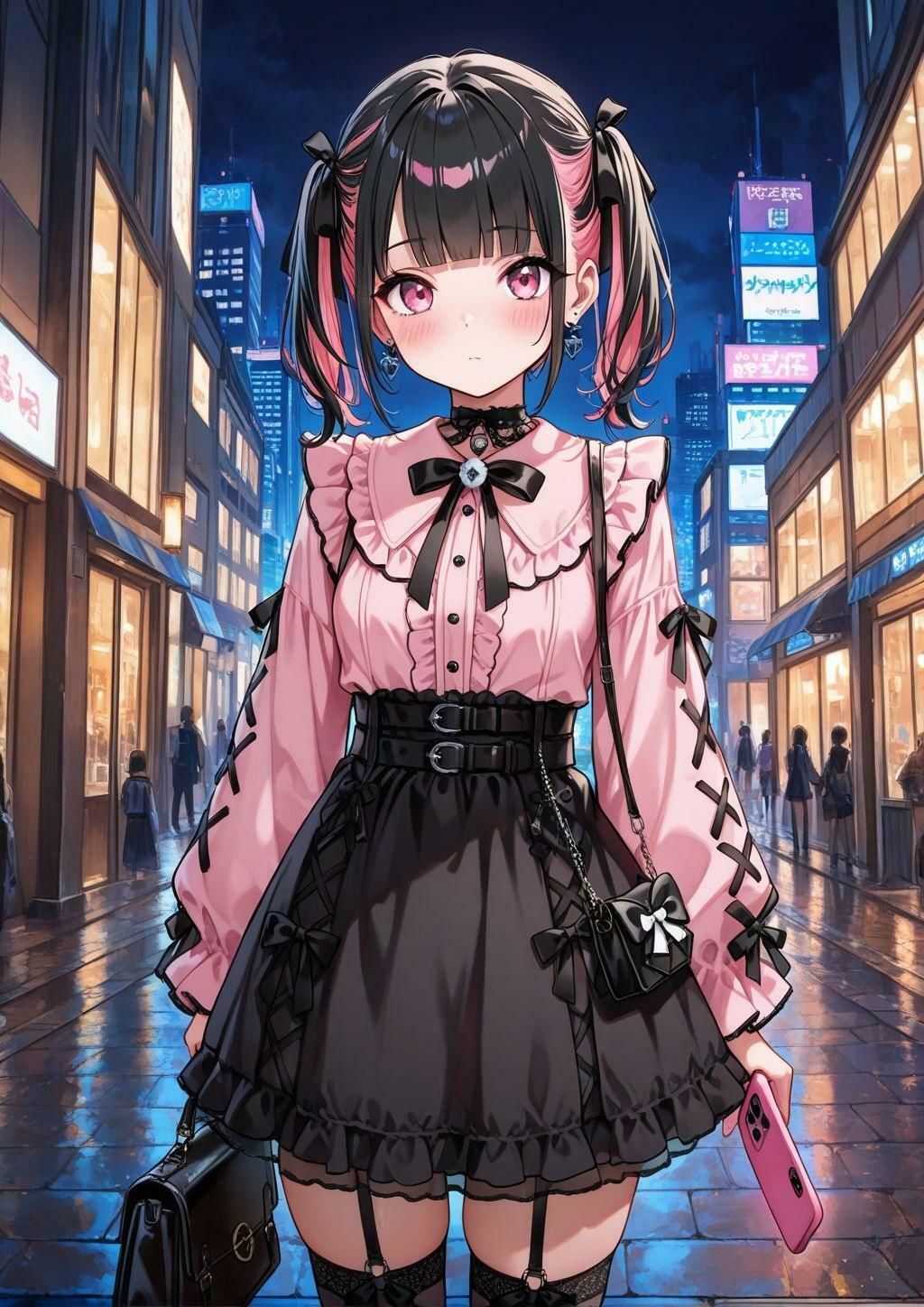 サンプル画像1:パパ活の甘い誘惑〜地雷系女子の危険な遊戯〜(おはなみ) [d_576132]