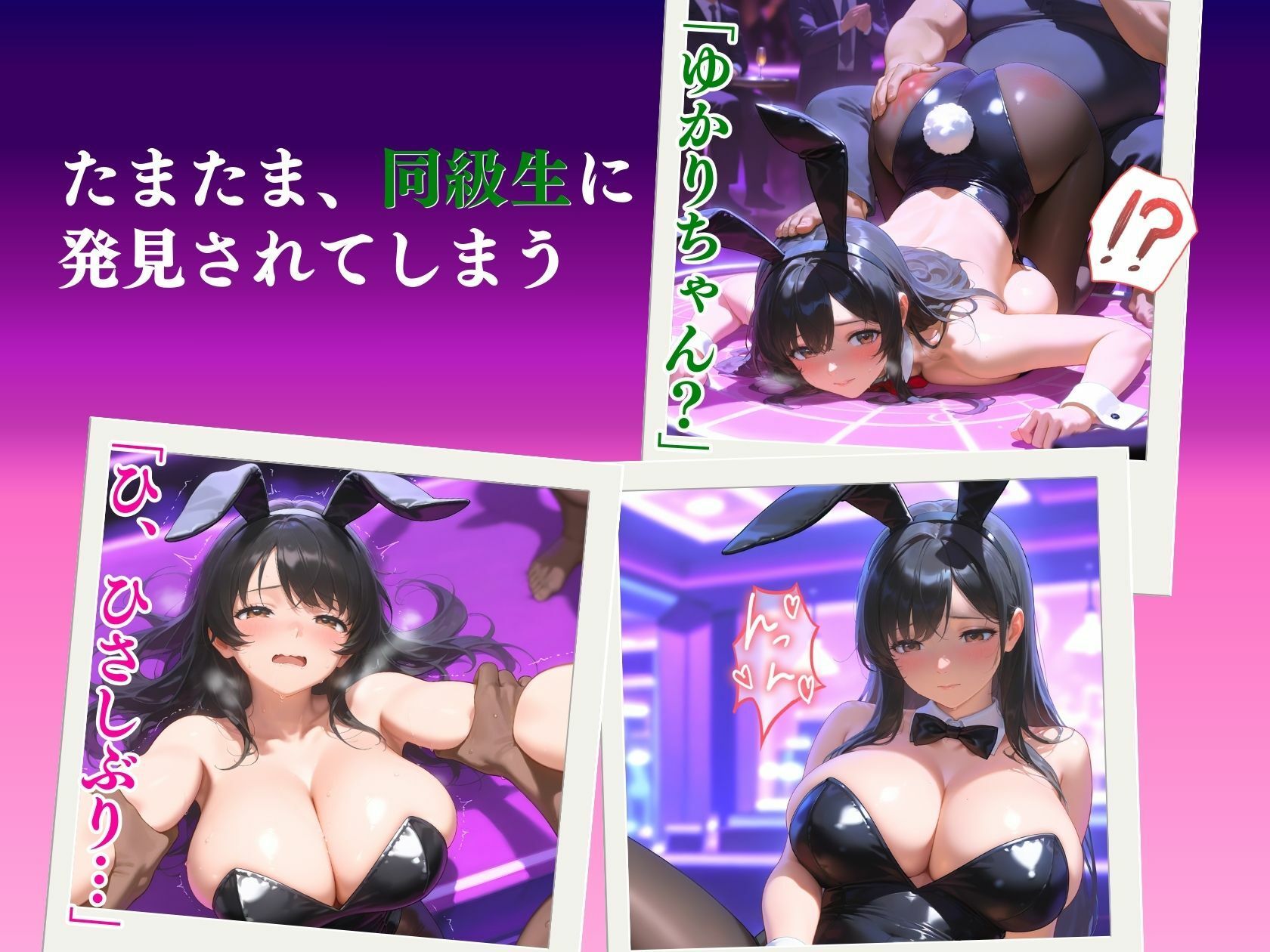 サンプル画像4:同級マドンナバニー堕ち「お願いだから皆に言わないで」(推し娘) [d_576136]