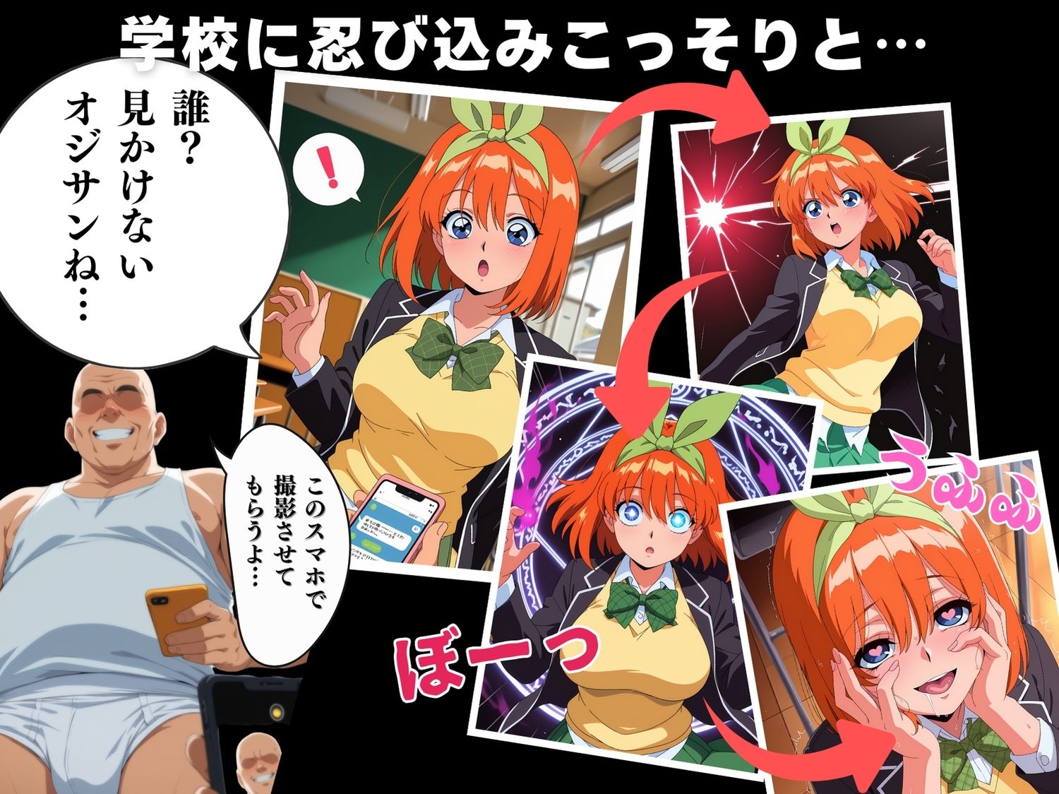 【催●・寝取られ・妊娠】五等分◯花嫁 中野 四◯ 画像2
