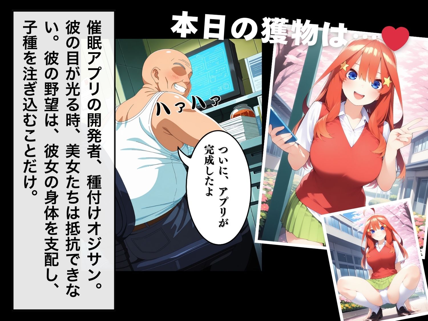 【催●・寝取られ・妊娠】五等分◯花嫁 中野 五◯ 画像1