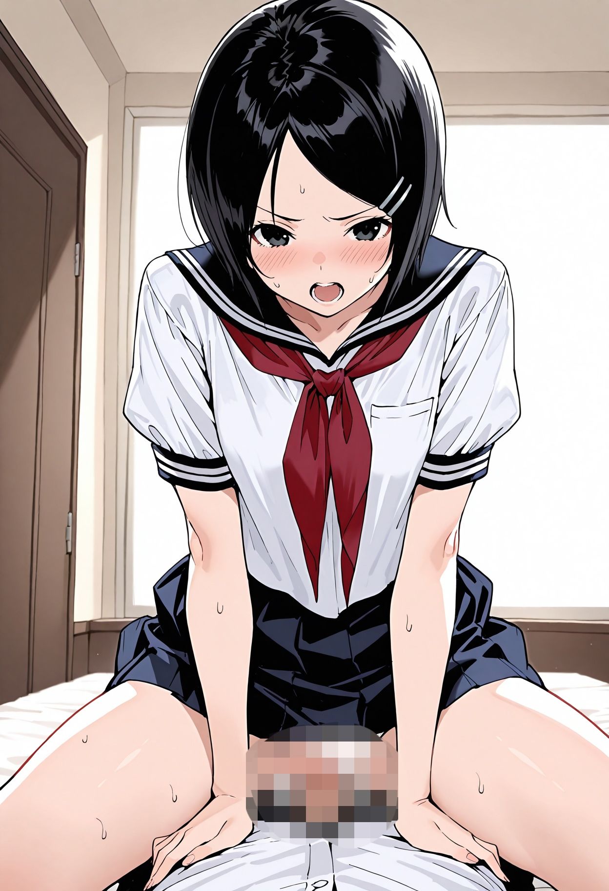 サンプル画像6:いちご1◯◯％ 外◯美鈴 エロCG集(かみのみゃ) [d_576222]