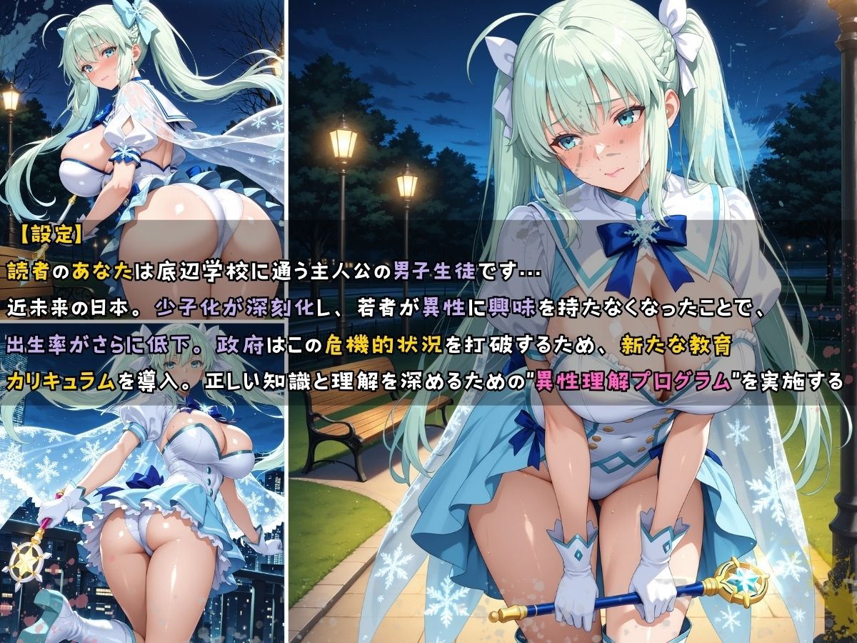 サンプル画像6:魔法少女コスチュームを着てエッチなことをする話(StableWorks) [d_576224]