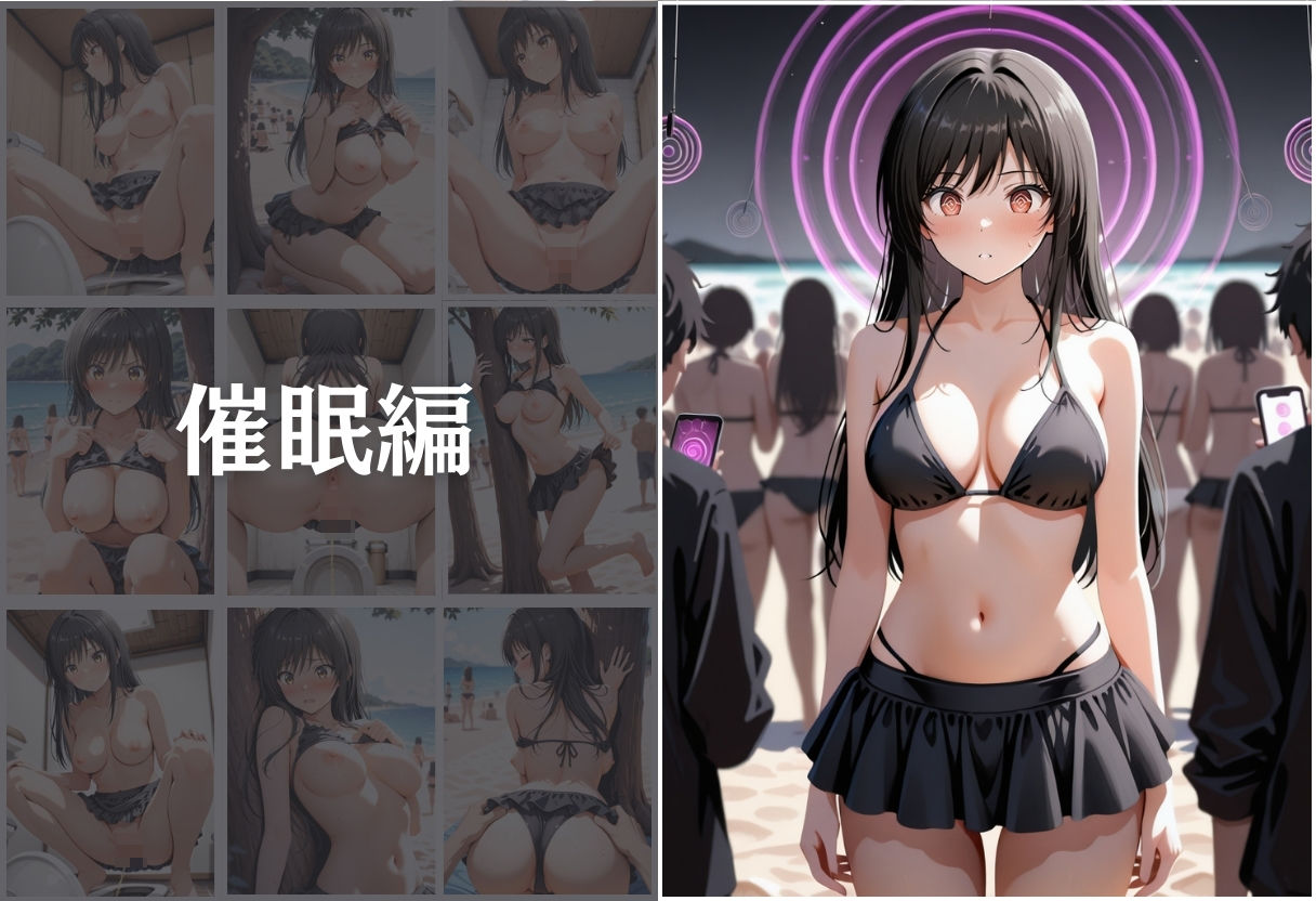 サンプル画像5:催●ビーチ〜古手川唯編〜(オンナの館) [d_576275]