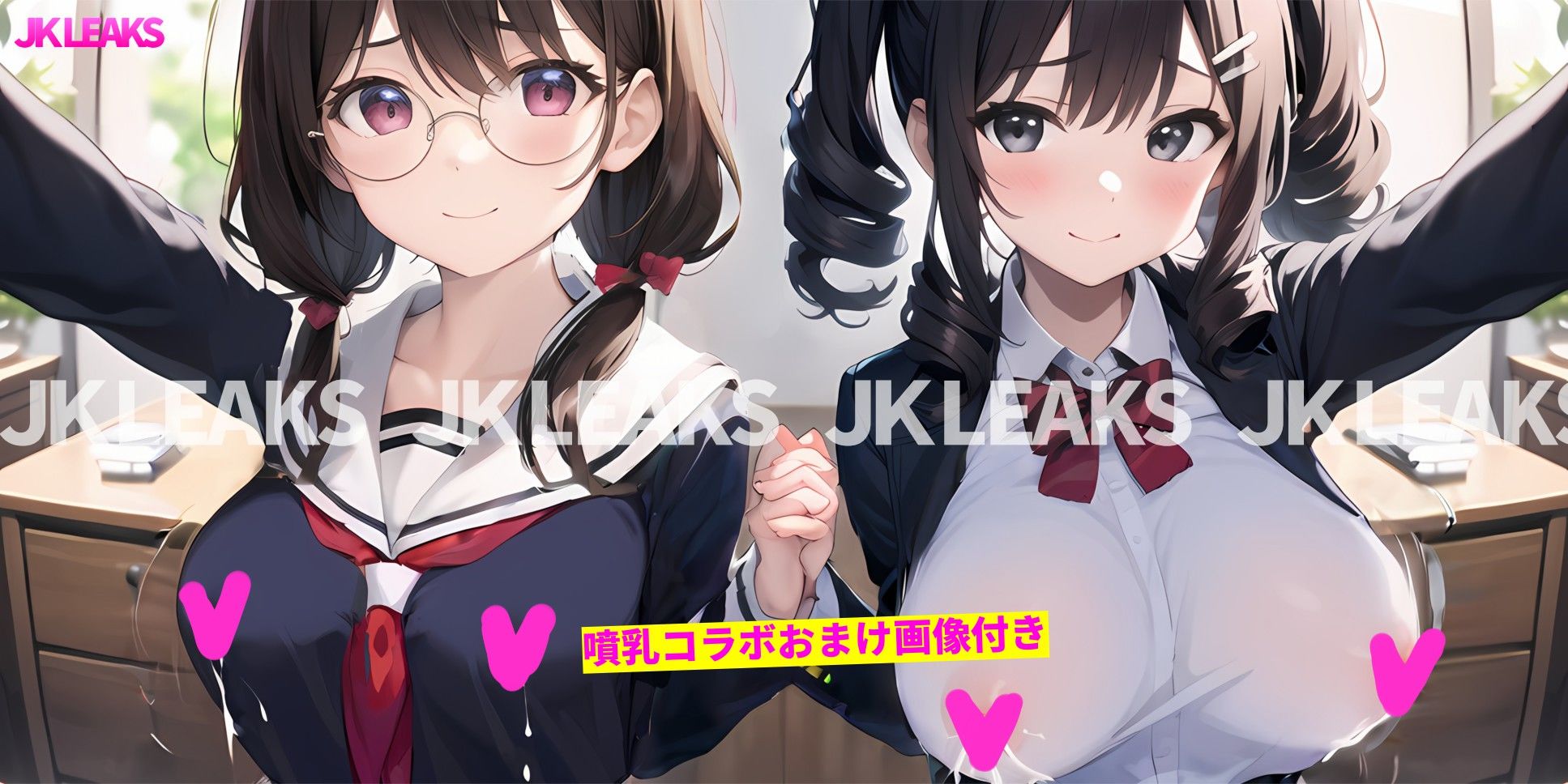 JK LEAKS 32 長乳モデル乳管開通編 -【おまけアニメ付】 画像3