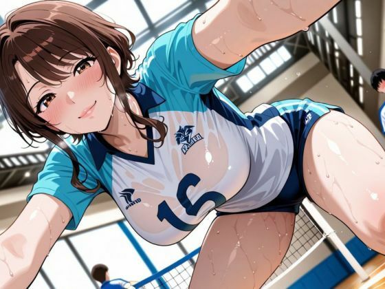 ブルマが光る新妻だけのママさんバレー 〜打ち込まれるスパイク、溢れる体液編〜【500枚】_4