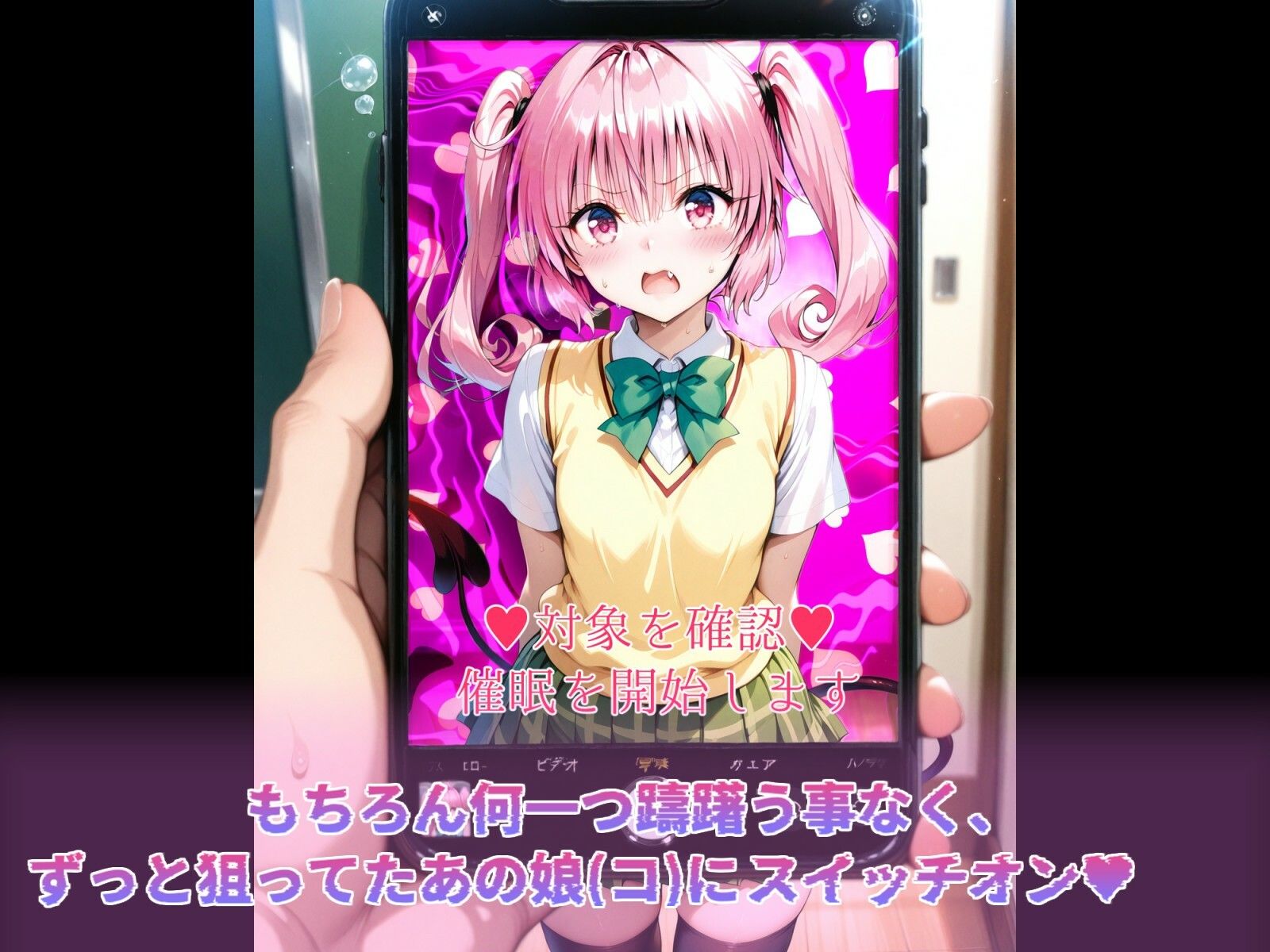 サンプル画像2:催●学園【ナ◯・アスタ・デビルーク編】(ガーネット) [d_576461]