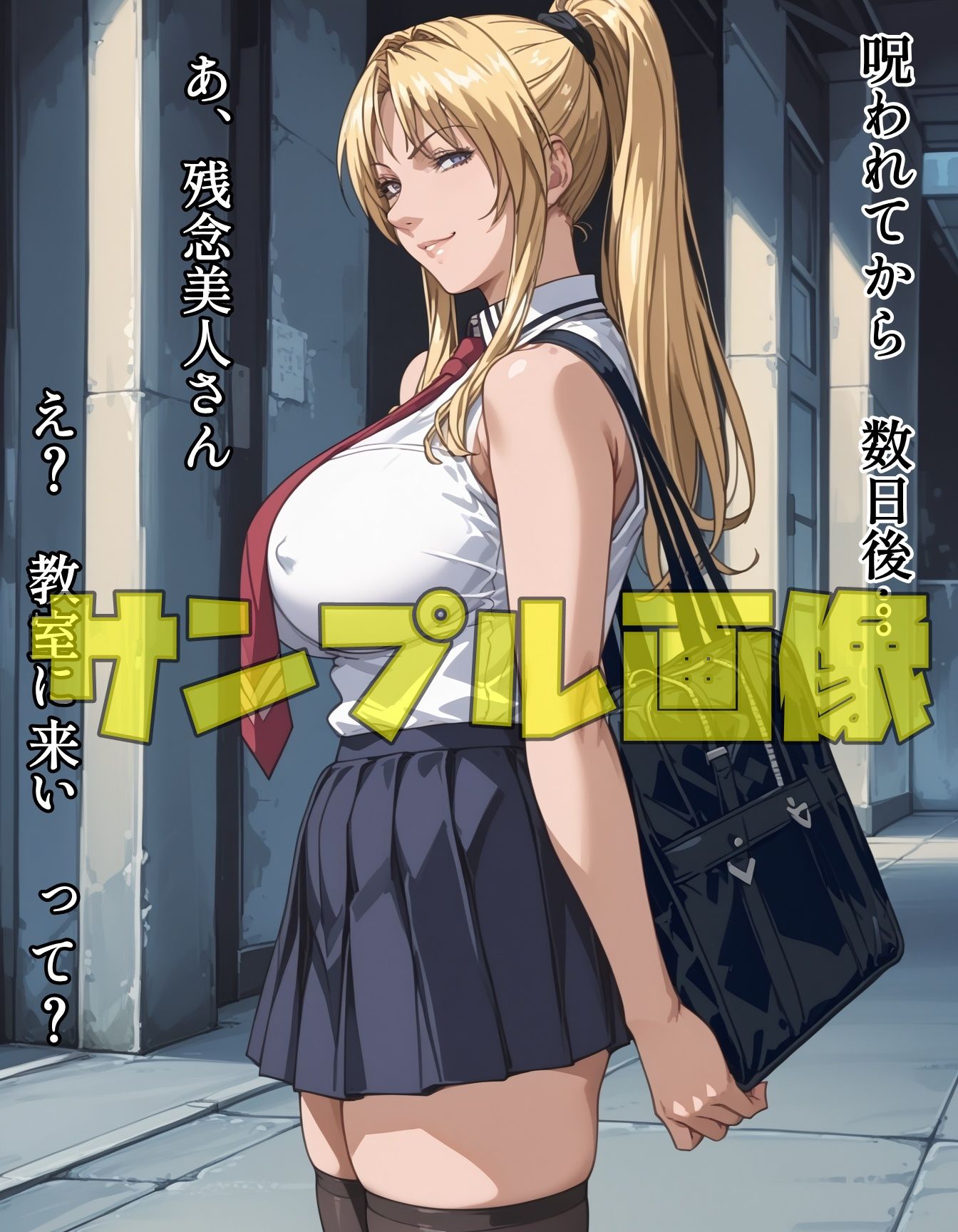 サンプル画像1:新・魔導書好きの残念美人(ツチノコ工房) [d_576466]