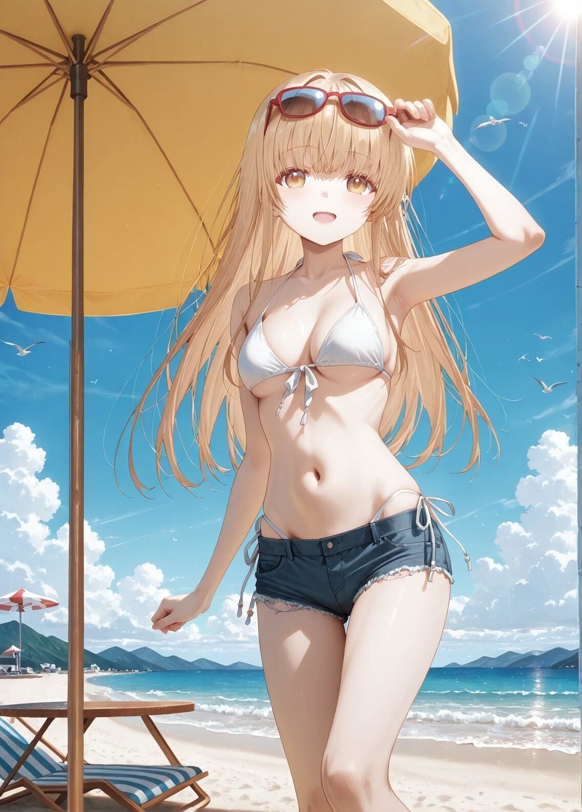 サンプル画像1:「お隣の天使様にいつの間にか駄目人間にされていた件」椎名真昼セクシー写真集10（全500枚）(人の海) [d_576480]