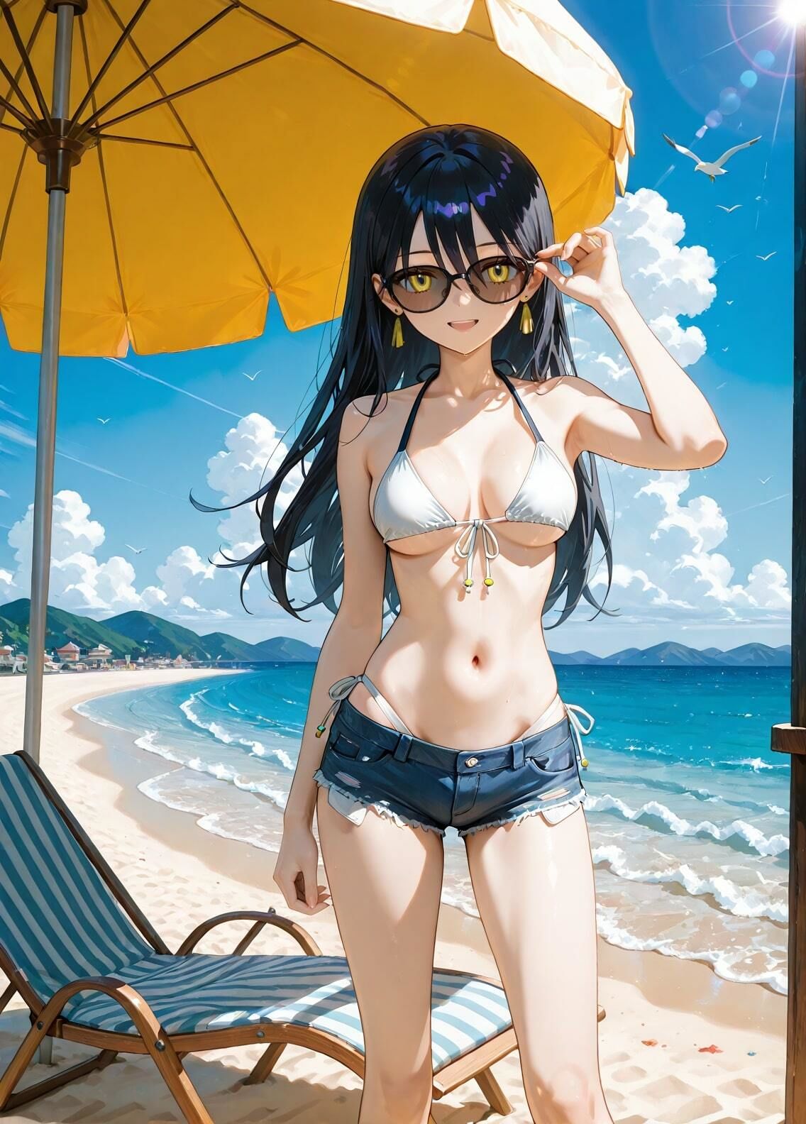 サンプル画像1:「機動戦士Gundam GQuuuuuuX」ニャアン セクシー写真集3（全500枚）(人の海) [d_576486]