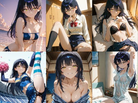 「機動戦士Gundam GQuuuuuuX」ニャアン セクシー写真集3(全500枚)【人の海】