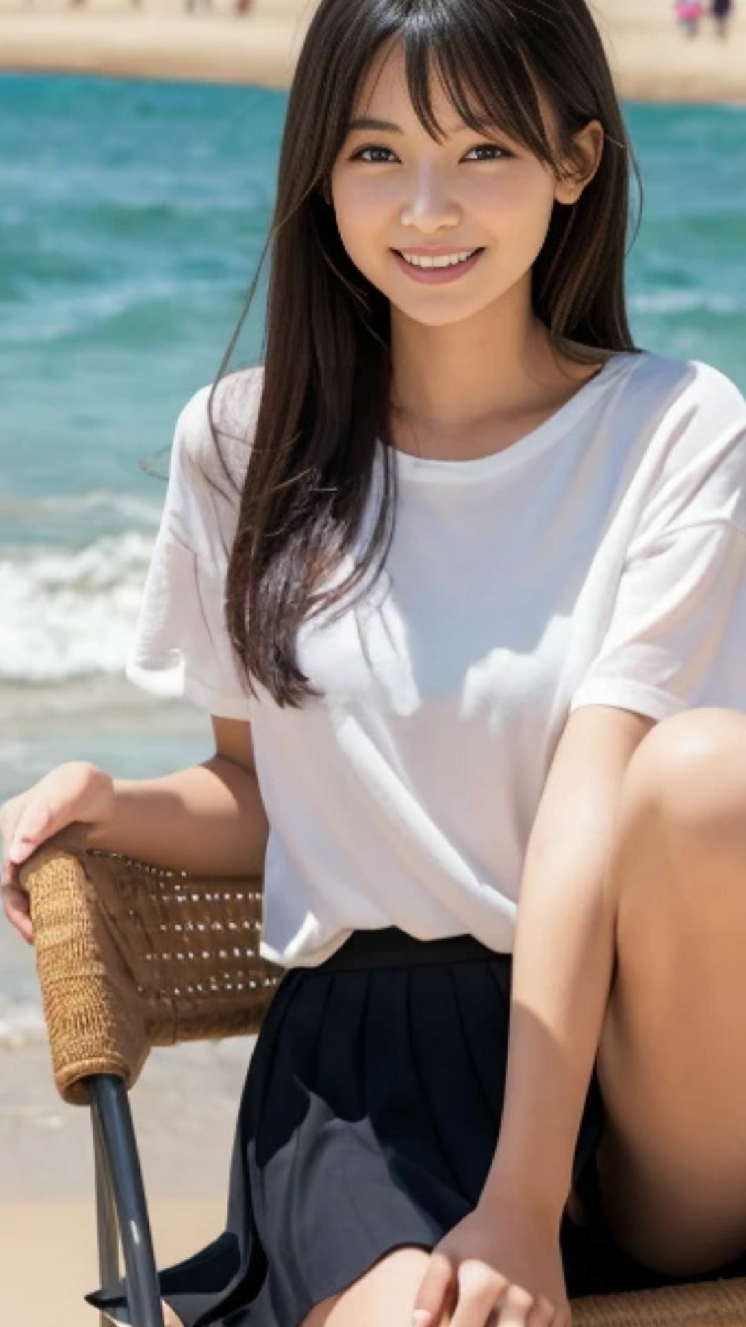 気になるデルタ！椅子に座った女性がミニスカートをはいていたら気になってしょうがない 画像5