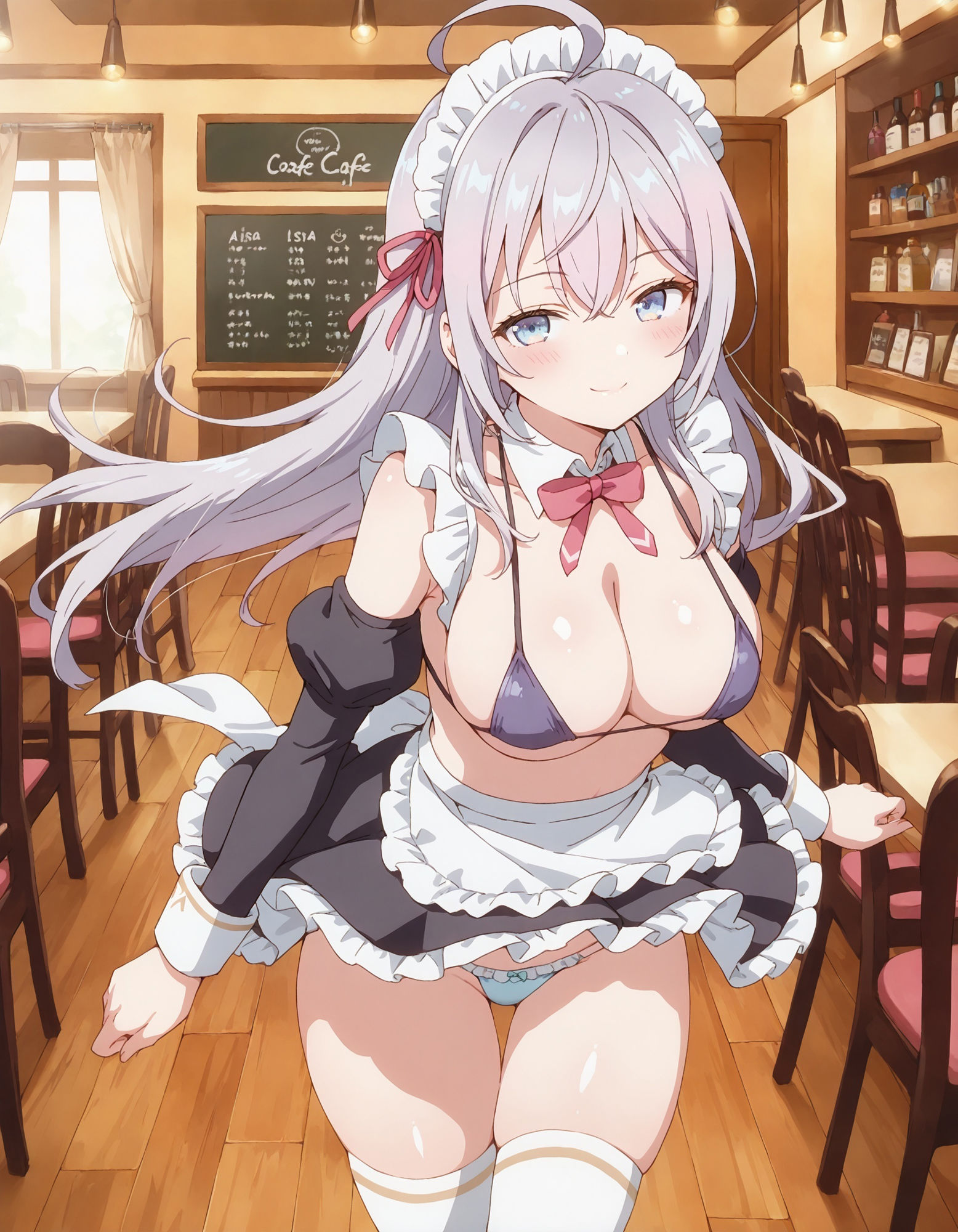 サンプル画像5:メイドビキニのア〇リャ(D.P.H.) [d_576557]