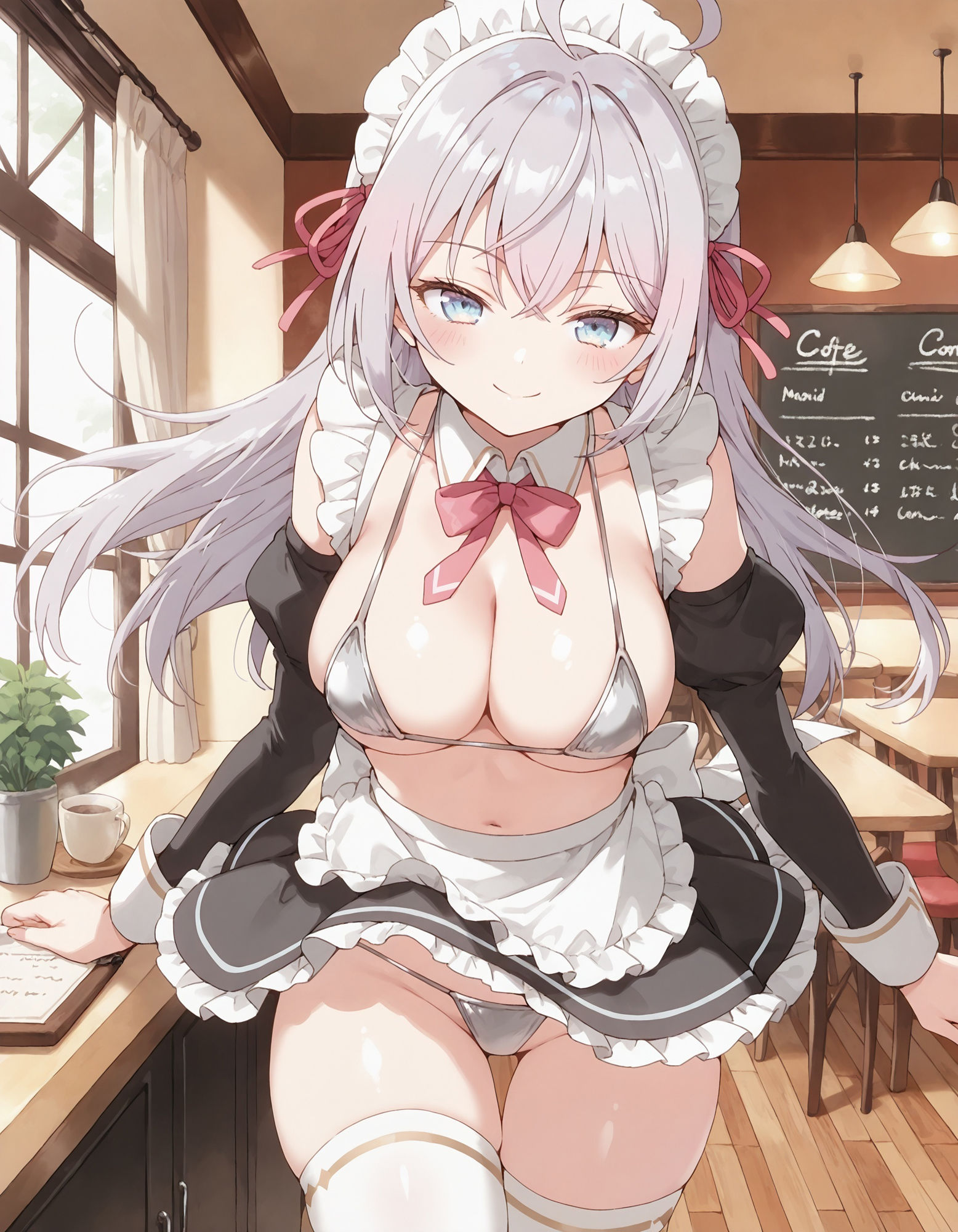 サンプル画像6:メイドビキニのア〇リャ(D.P.H.) [d_576557]