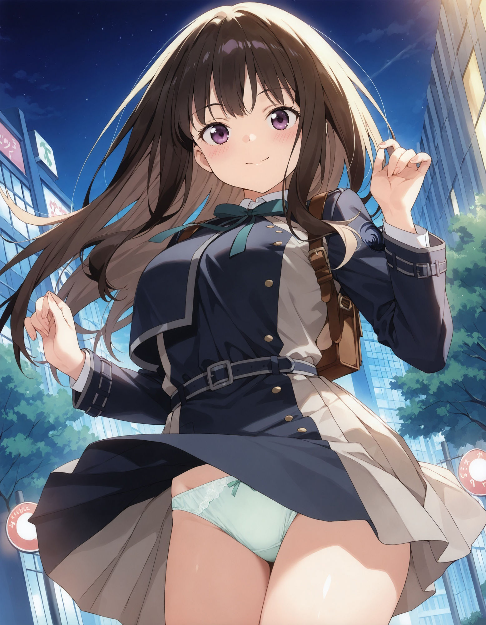 井ノ〇たきなのパンチラ〜リ〇リス服編〜 画像1