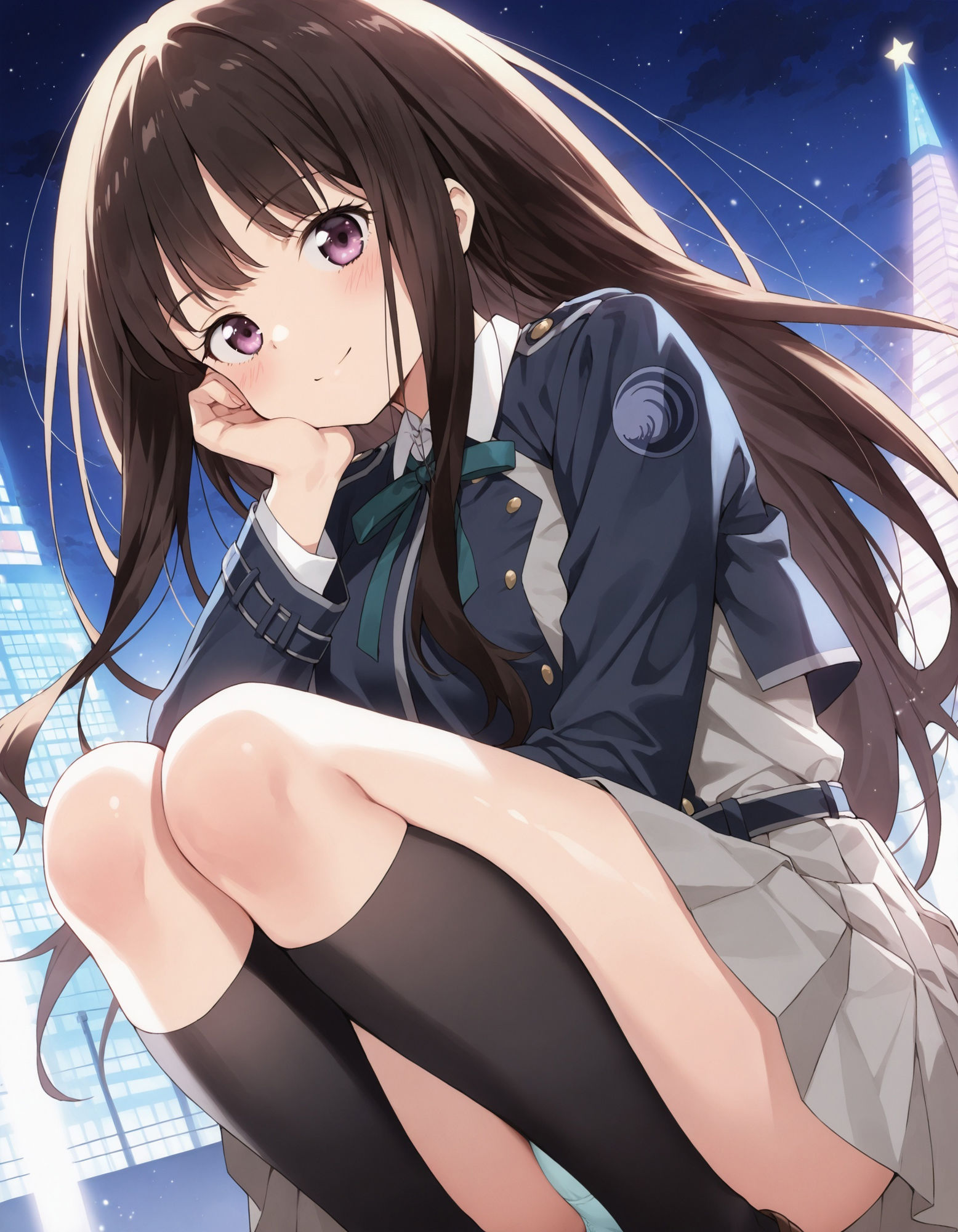 井ノ〇たきなのパンチラ〜リ〇リス服編〜 画像4