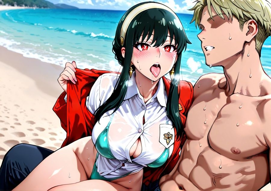 サンプル画像3:簡単催●で ヨ〇・フォージャー が操り人形！？(眠りの扉) [d_576605]