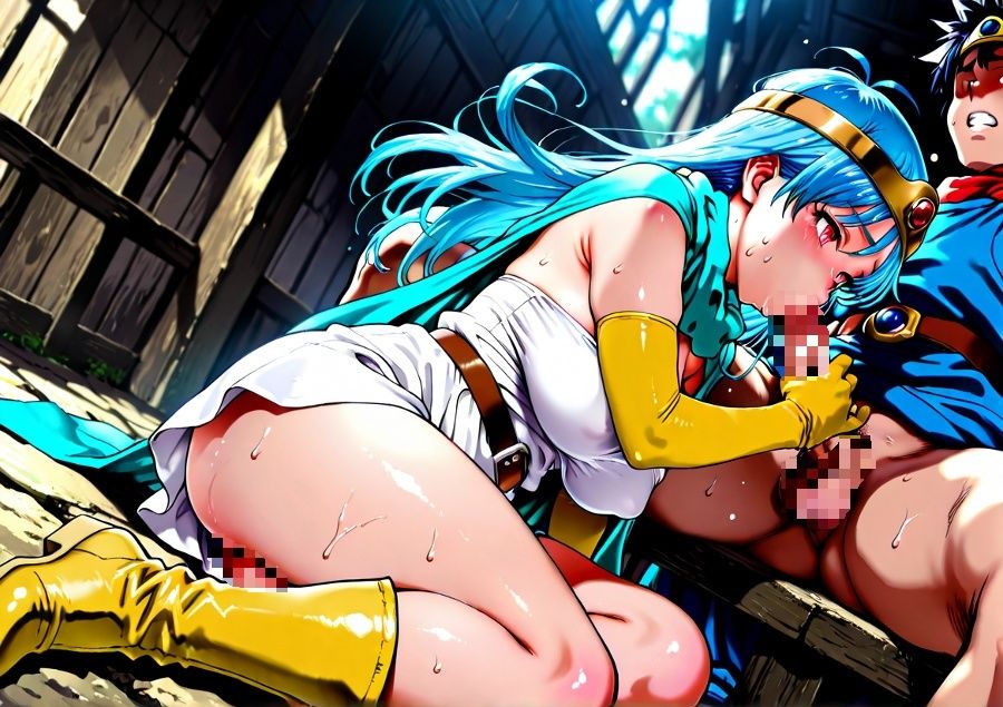 サンプル画像6:簡単催●で 女賢者 が操り人形！？(眠りの扉) [d_576613]