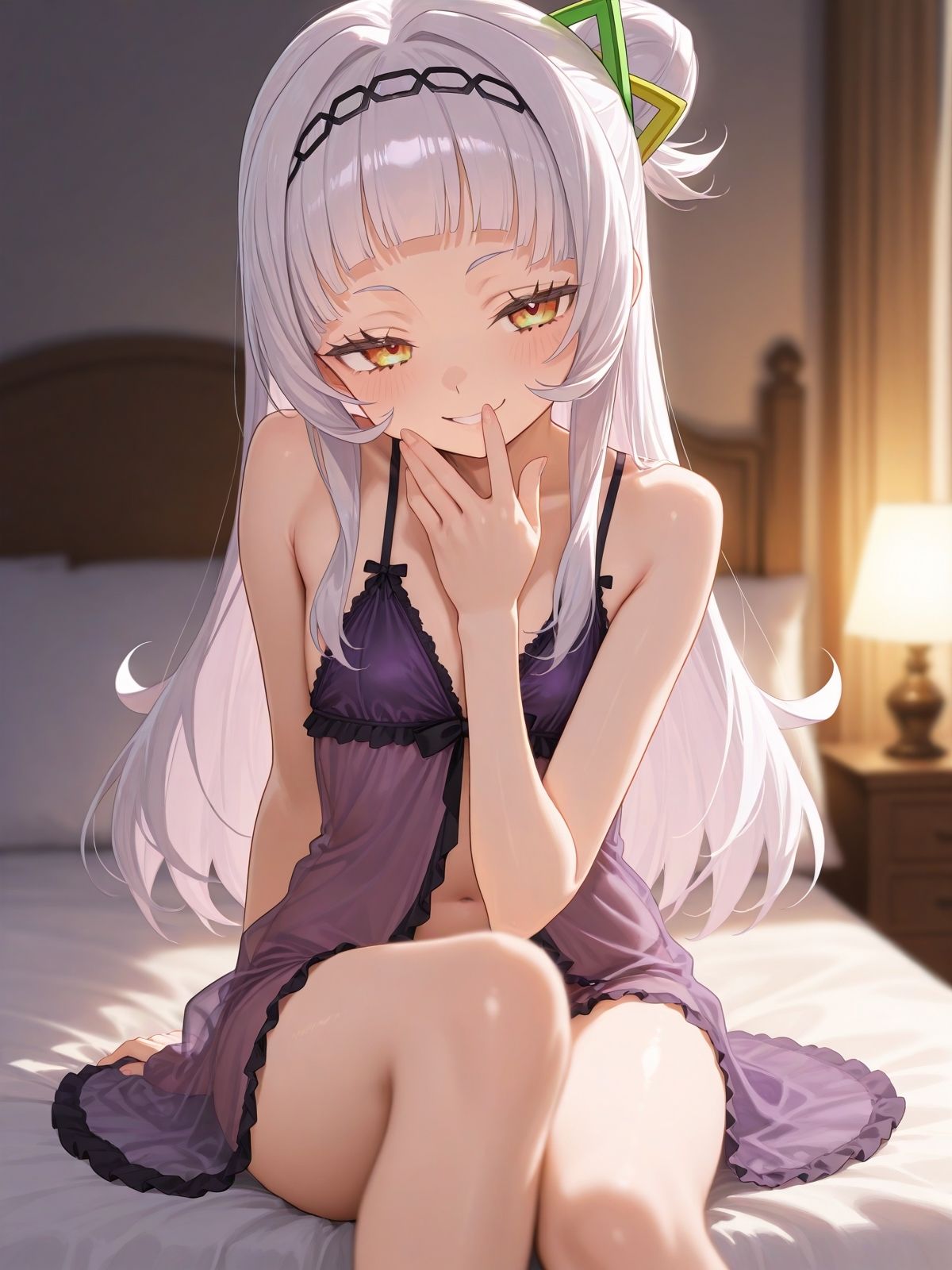 サンプル画像1:紫咲〇オン(Aitester2) [d_576634]