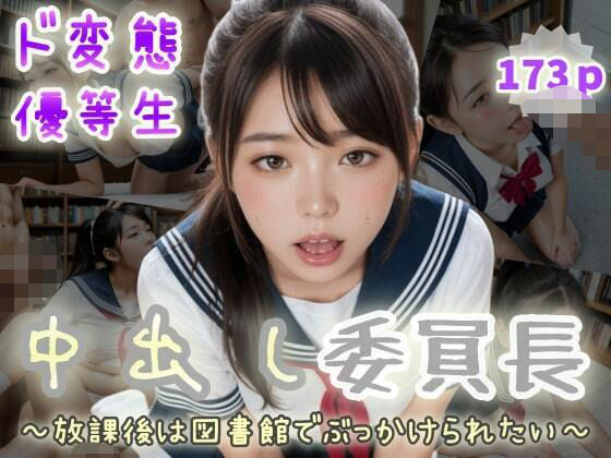 【ド変態優等生】中出し委員長〜放課後は図書館でぶっかけられたい〜【ぷよんぷよんスライム】