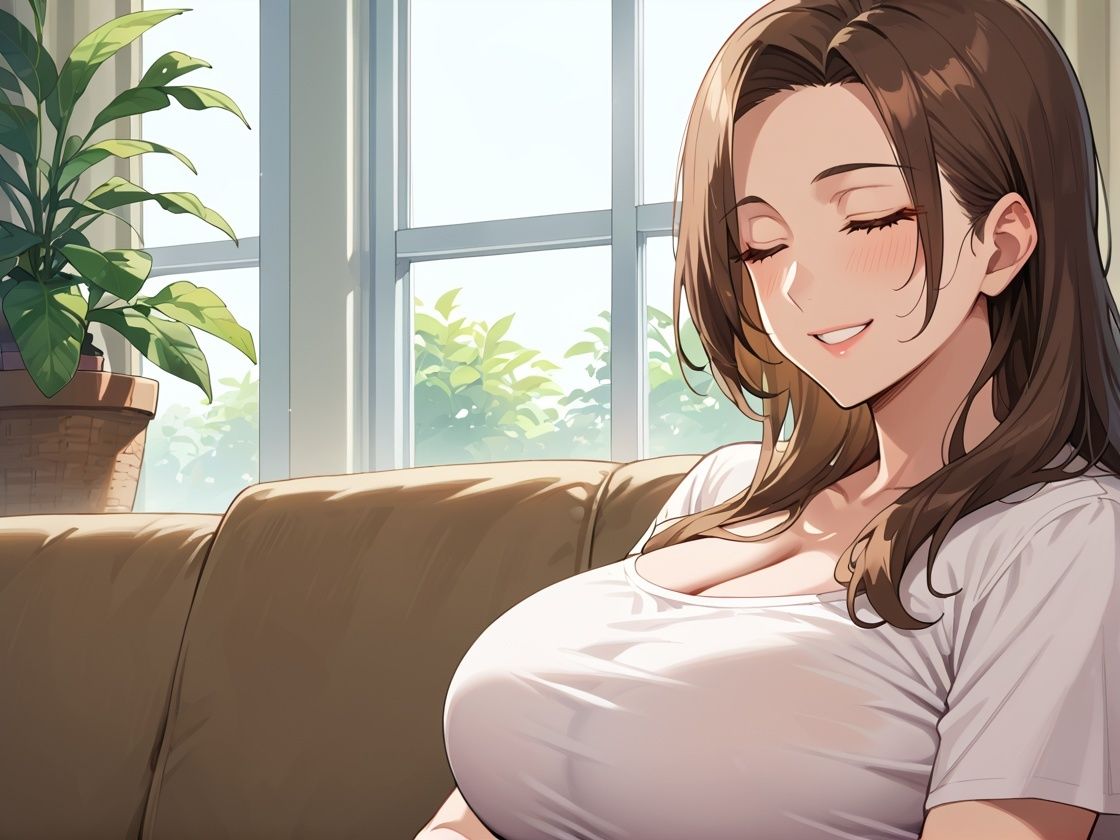 サンプル画像1:隣の奥様のでかおっぱい、挿入欲求爆発(ゆでたまご) [d_576704]