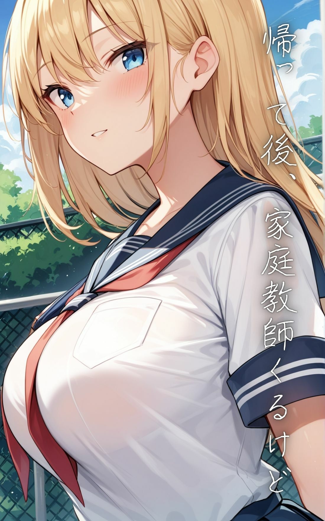 サンプル画像1:オナニー好きなデカ尻女子校生  〜家庭教師にオナニーを見られた後〜(ゆりぴー) [d_576724]