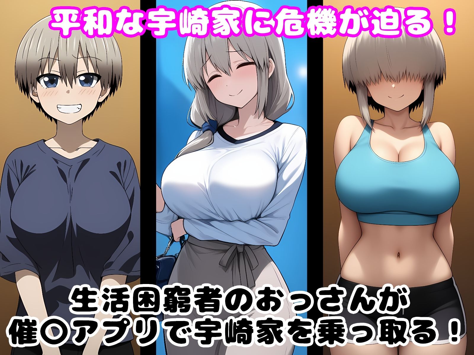 サンプル画像1:催〇おじさんに乗っ取られた宇崎家(ルビー) [d_576731]